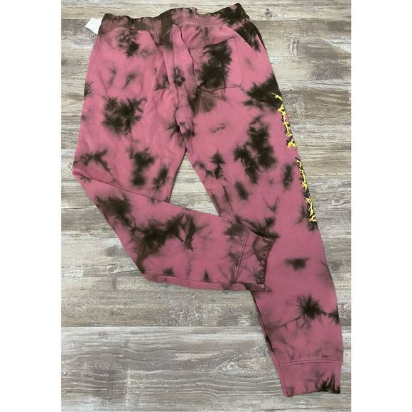 Neff Tie Dye Mauve Sweatpants Sz L - Picture 1 of 4